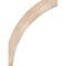Ekena Millwork 5 1/2"W x 24"D x 32"H Thorton Smooth Knee Brace, Douglas Fir BRC06X24X32THR00SDF - alternate 2